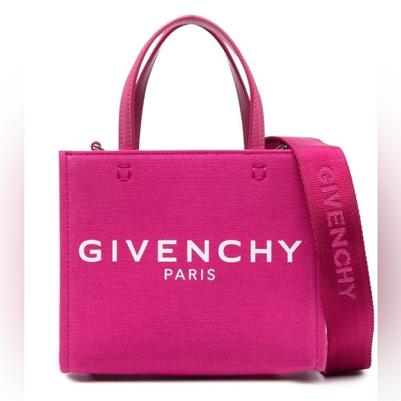 Givenchy G-Tote Mini Canvas Shopping Bag - Picture 1 of 14